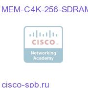 MEM-C4K-256-SDRAM=
