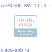 ASA5505-SW-10-UL=